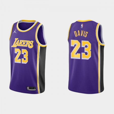 Maglia NBA Los Angeles Lakers Anthony Davis 23 Jordan 2021-22 Statement Edition Swingman - Uomo